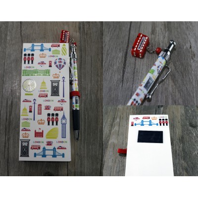 Note Pad with Pencil / 筆記本及原心筆